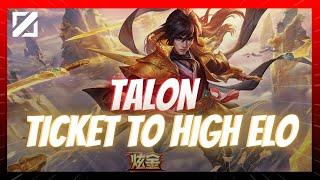 How to Carry with Talon Mid | YOUR TICKET TO HIGH ELO (Educational)