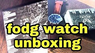 Fodg fashion watch ⌚ unboxing || Gopal tech w || telugu tech hub ||