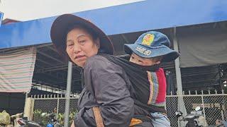 Aunt Tam Forages Wild Greens to Survive with Little Dau – Waiting for Mom’s Return