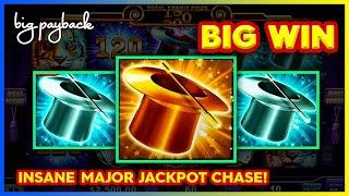 INSANE MAJOR JACKPOT CHASE! Lock It Link Hold Onto Your Hat Slots!