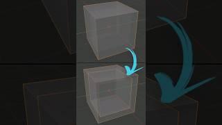 How to make object hollow in Blender #blender #3d #cgian #blenderian