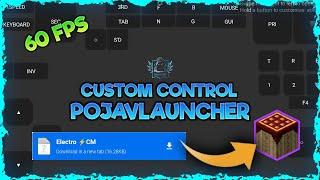 My Custom Controls In Pojavlauncher | Custom Control For Pojavlauncher | Electro7YT