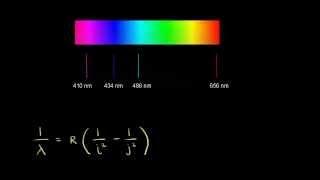 Emission spectrum of hydrogen | Chemistry | Khan Academy