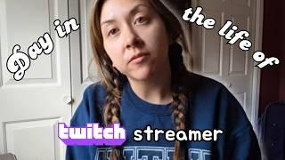 day in the life of a part time twitch streamer + full time worker