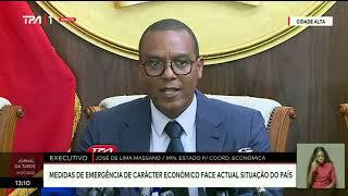 Executivo - Medidas de emergência de carácter económico face actual situação do país