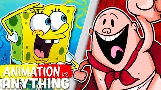 SpongeBob SquarePants vs Captain Underpants - Rap Battle! (ANIMATION VS ANYTHING: CH. II)