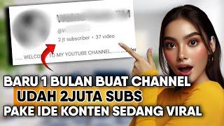 SEDANG BOOMING DI LUAR NEGERI‼️Ini Ide Konten Yang Bikin Cepet Dapat Subscribe Di Youtube