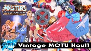 HUGE Masters of the Universe Vintage Toy Haul! | MOTU Figures, Rare Merch, & Accessories