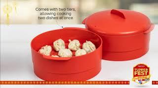 TUPPERWARE INDIA - steamed meals are the best!