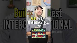 BUILD THE BEST INTERGENERATIONAL TEAM! Do You Agree?! #shorts #nba #team #basketball #lebronjames