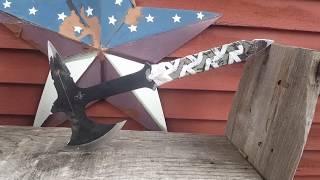 Kit Rae throwing tomahawk review