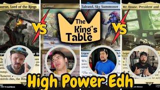 The King's Table: High Power EDH Commander gameplay.