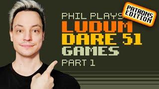 Phil Plays Your Ludum Dare 51 Games Part 1/2 (Patrons Edition)