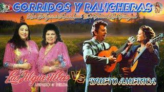 Las Jilguerillas y Dueto America Mix Frente A Frente - Corridos y Rancheras Famosas