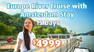 Classic Rhine Europe River Cruise with Amsterdam Stay TV Commercial