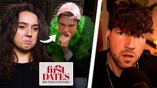 BLIND DATE & ER POPELT IN DER NASE!   First Dates 