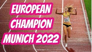 Konstanze Klosterhalfen European Champion 5000m European Championship Múnich 2022