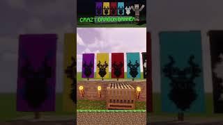 MINECRAFT DRAGON BANNER! #Shorts