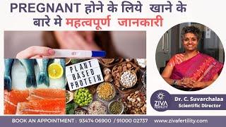 फर्टिलिटी बढ़ाने वाले फूड्स | Important Foods For Pregnancy | Dr C Suvarchala | Ziva Fertility