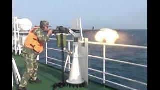 China Coast Guard Conducts Live-fire Exercise