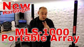  Full Review &  Sound Test Harbinger MLS1000 Portable Line Array / Column Array Speaker