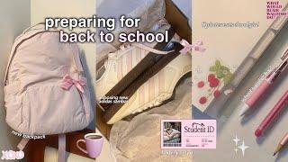 preparing for back to school: pinterest schoolgirl  shopping, folderly setup, supplies haul +more