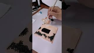 day 1 of following easypeasy art's painting tutorial