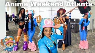 Anime Weekend Atlanta 2024 ‍️: One Piece Chopper Egghead Cosplay (Saturday Vlog)