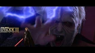 STAR WARS: OVER ACTING: Palpatine's True Appearance is Revealed! "Unlimited Power!" #starwars