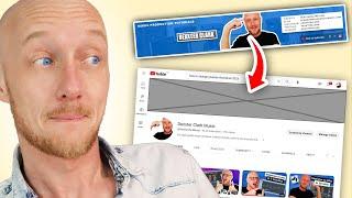 How to change a YouTube channel banner – 2024 update