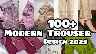 100+ Stylish Trouser Design Ideas | Capri Design | Pant Trouser Design | Shalwar Poncha Design Ideas