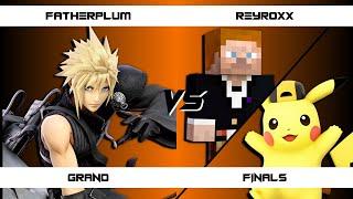 FatherPlum (Cloud) vs Reyroxx (Steve, Pikachu, Joker) - Grand Finals - UoG SSBU S23 Finale