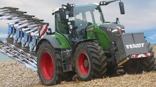 FENDT 728 Vario  Pflügen mit 5 Schar Lemken Pflug!