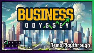 Business Odyssey | Demo Playthrough | October 2024 Next Fest