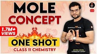 Mole Concept Class 11 One Shot | NEET 2023 | NEET 2024 | NEET Chemistry | Arvind Arora