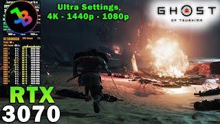 Ghost of Tsushima | RTX 3070 | R7 5800X3D | Ultra Settings | 4K - 1440p - 1080p | DLSS ON & OFF