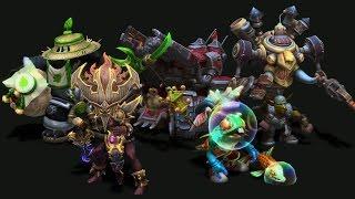 In Development: Master Skins for Nazeebo, Gazlowe, Sgt. Hammer, Chen, and Murky!