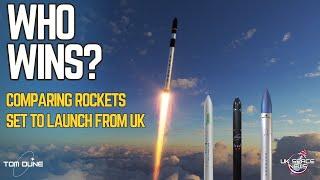 RFA, Skyrora, HyImpulse, Orbex - Comparing Britain's Upcoming Rockets