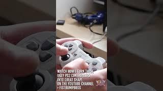 I make these PS controllers new! Video on the channel!