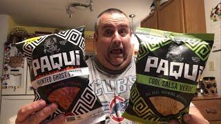 Paqui Haunted Ghost Pepper & Paqui Cool Salsa Verde Tortilla Chips