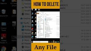 How To Delete Any File In Computer And Laptop।।Folder Me Se File Ko kaise Delete Kre।।#laptop #files