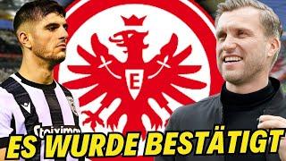 Frankfurt: gerade herausgekommen! Dringende Nachricht! 10 Millionen Euro! Eintracht Frankfurt