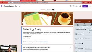 Timing Google Forms using Autoproctor