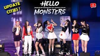 HELLO MONSTIEZ! BABYMONSTER World Tour New Cities Announced