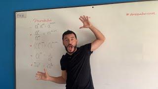 Expresiones algebraicas y leyes de los exponentes. @tuprofetv 24 de Marzo