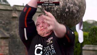 CRAZIEST STRONGMAN EVENT EVER? Atlas Stone PRESS!