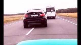 Преследую BMW X6M на 250км/ч