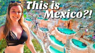 Grutas de Tolantongo MEXICO! | Worth it? | Mexico City Day Trip Guide | Hidalgo, MX Travel Vlog 2022