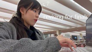 UNI VLOG: revising for finals as a law student in australia!
