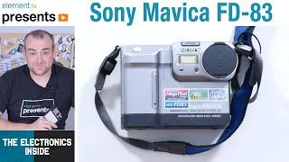 Sony Mavica FD-83 Floppy Disk Camera Teardown - The Electronics Inside